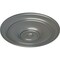 Ekena Millwork Small Classic Ceiling Medallion (Fits Canopies up to 10"), Hand-Painted Silver, 40 1/4"OD x 3 1/8"P CM40CLSLS - alternate 2